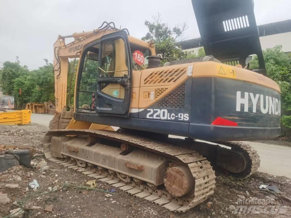 Hyundai R220lc-9s Гусеничные экскаваторы