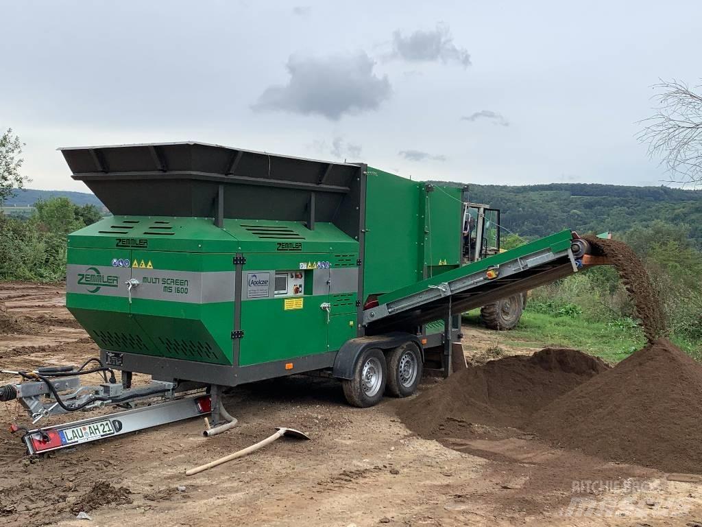 Zemmler MS 1600 Мобильные грохоты