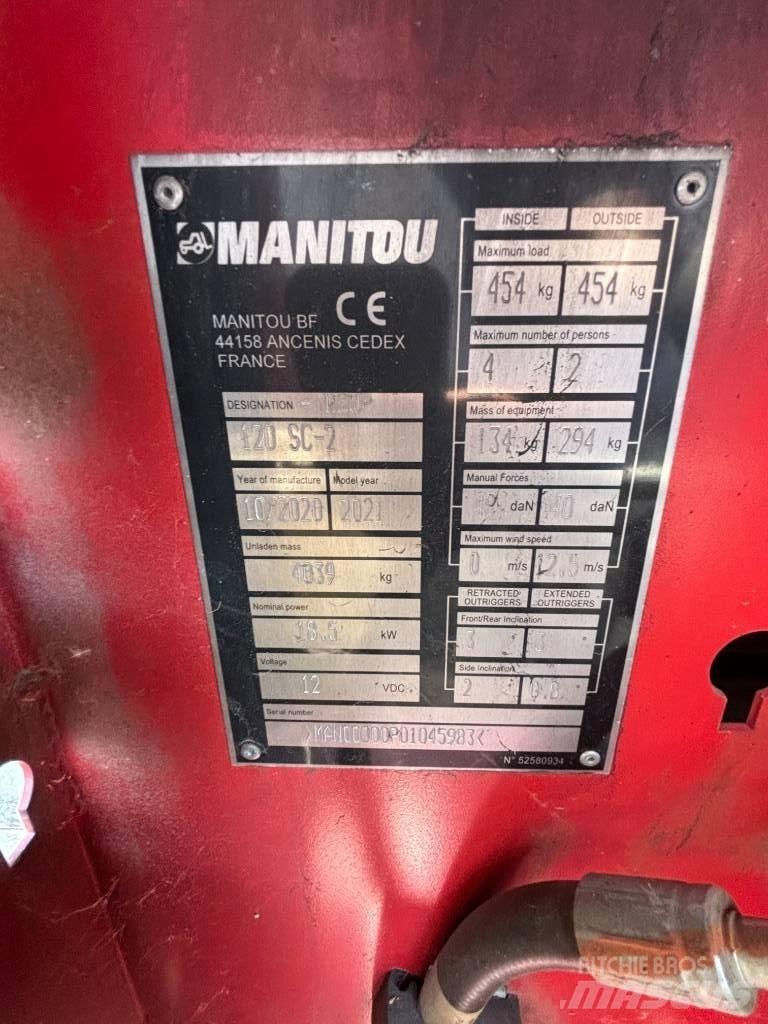 Manitou SC 120 Ножничные подъемники