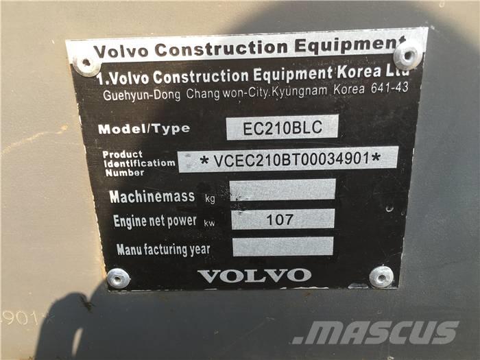 Volvo EC 210 B LC Гусеничные экскаваторы