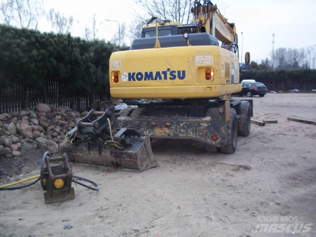 Komatsu PW 180-7 Колёсные экскаваторы