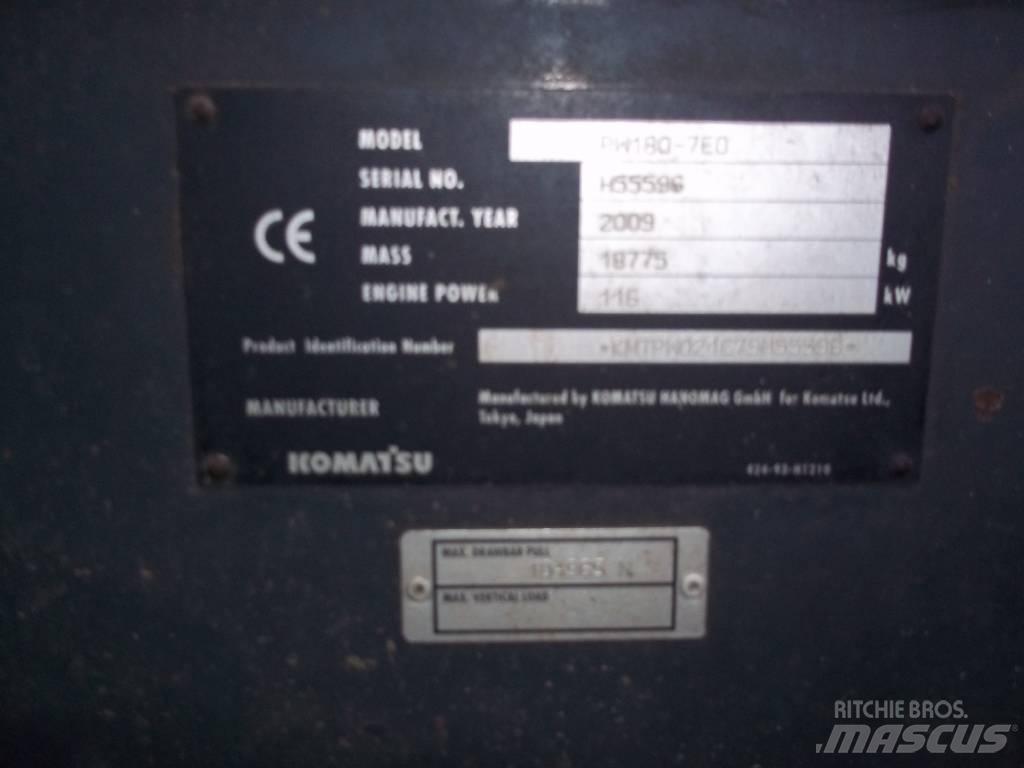 Komatsu PW 180-7 Колёсные экскаваторы
