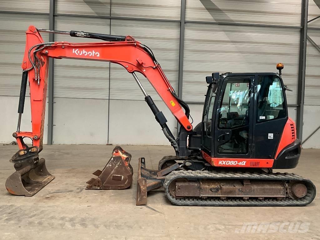 Kubota KX 080-4 A Малые экскаваторы 7т-12т