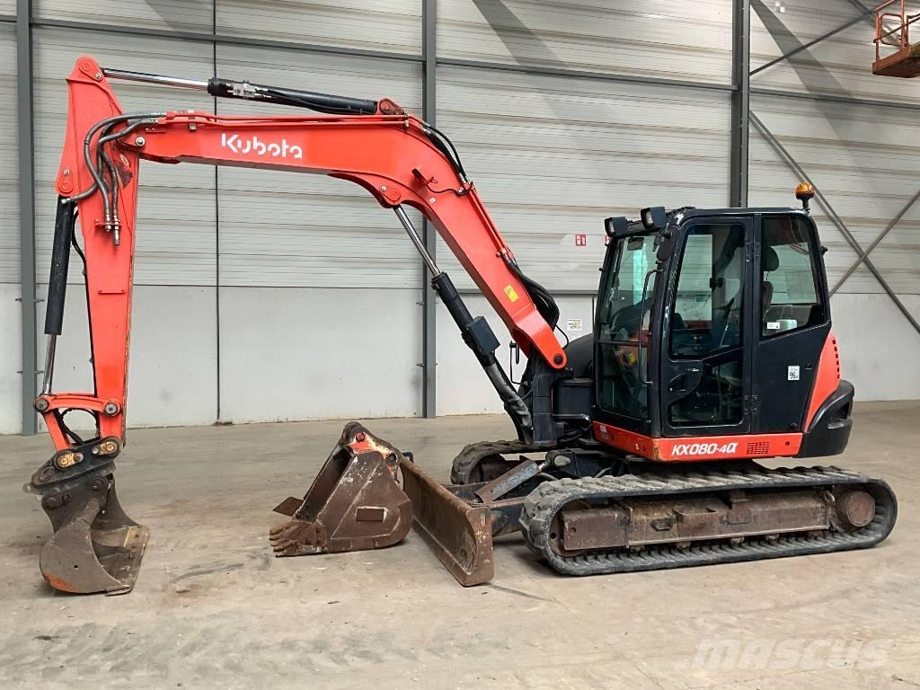 Kubota KX 080-4 A Малые экскаваторы 7т-12т