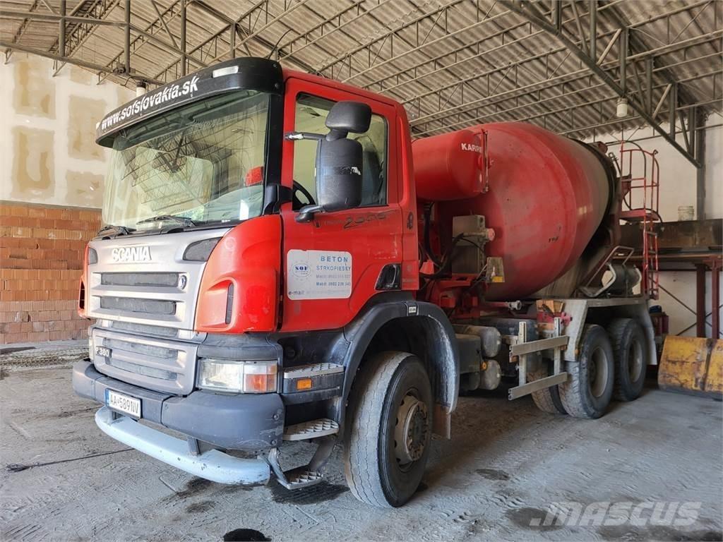 Scania P 380 6X6 Шасси с кабиной