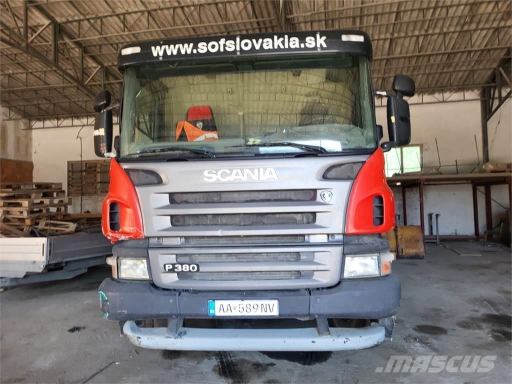 Scania P 380 6X6 Шасси с кабиной