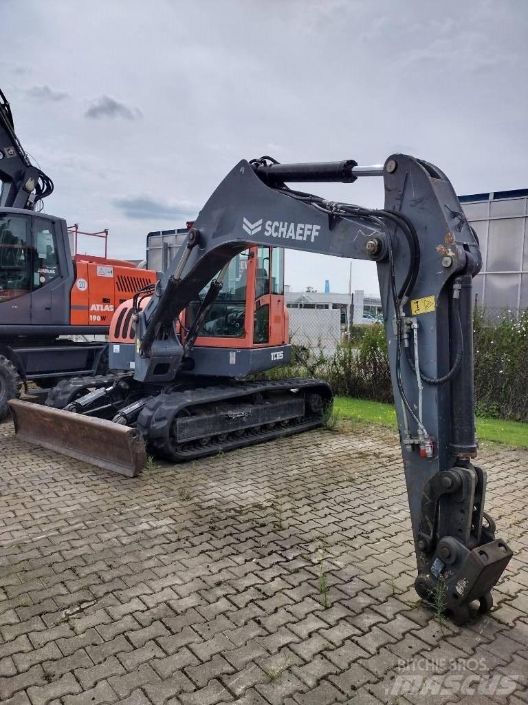 Terex Schaeff TC125 Малые экскаваторы 7т-12т