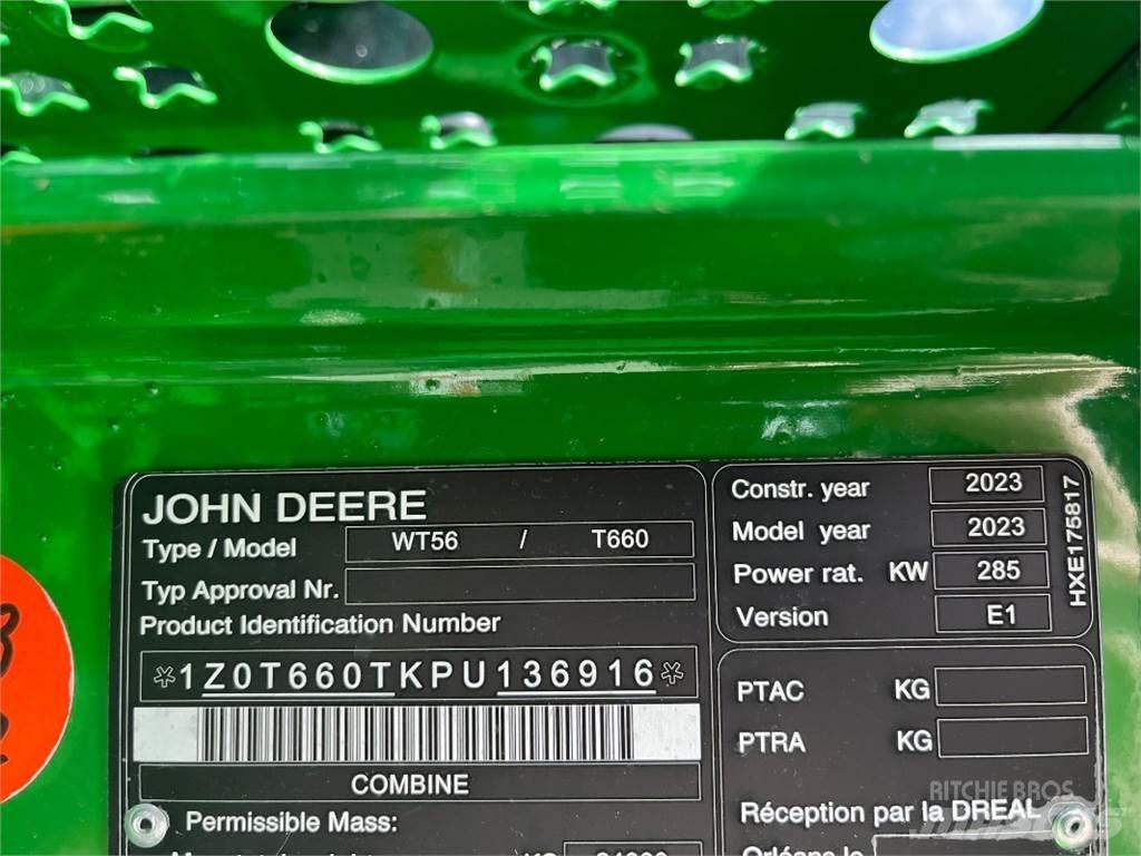 John Deere T660 Зерноуборочные комбайны
