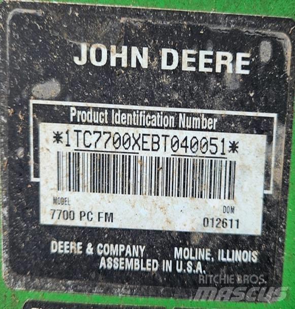 John Deere 7700 Косилки фарватера