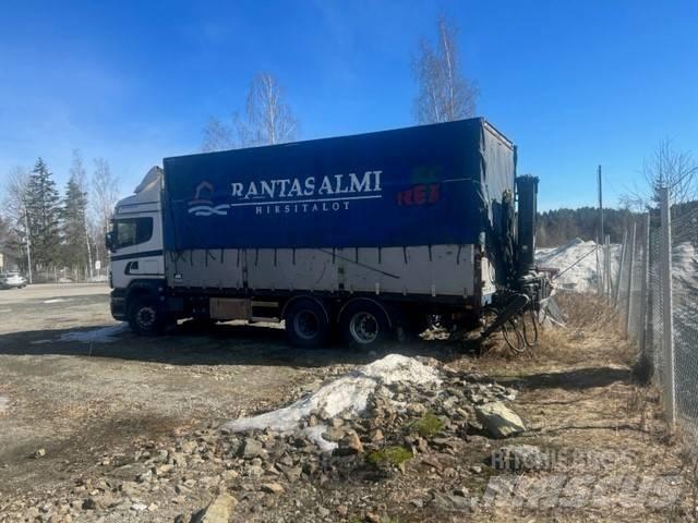 Scania R 12 LB Тентованные грузовики