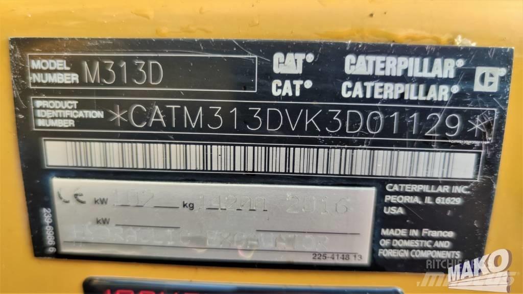CAT M 313 D Колёсные экскаваторы