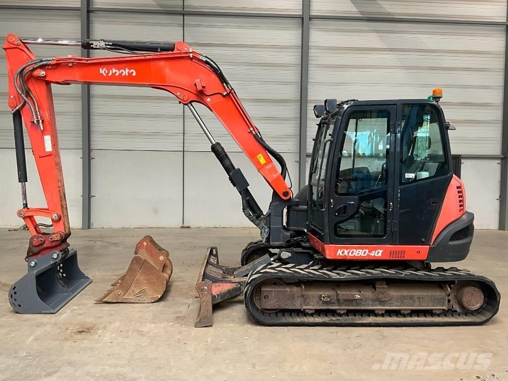 Kubota KX 080-4 A Малые экскаваторы 7т-12т