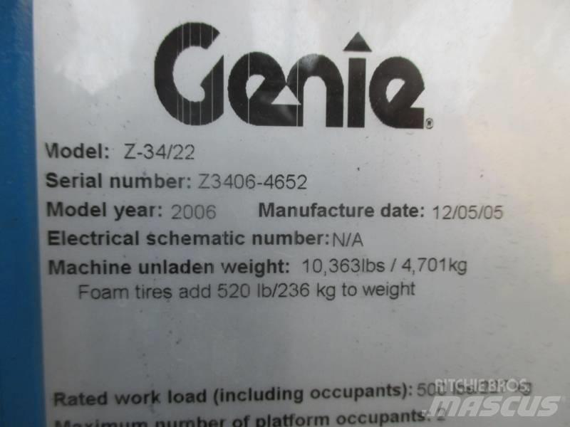 Genie Z 34/22 RT Коленчатые подъемники