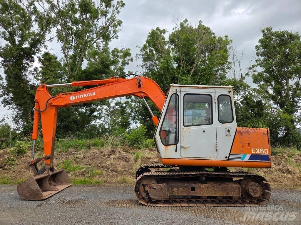 Hitachi EX 60-1 Гусеничные экскаваторы