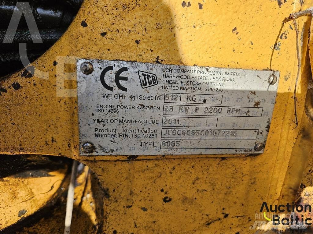 JCB 8085 Малые экскаваторы 7т-12т