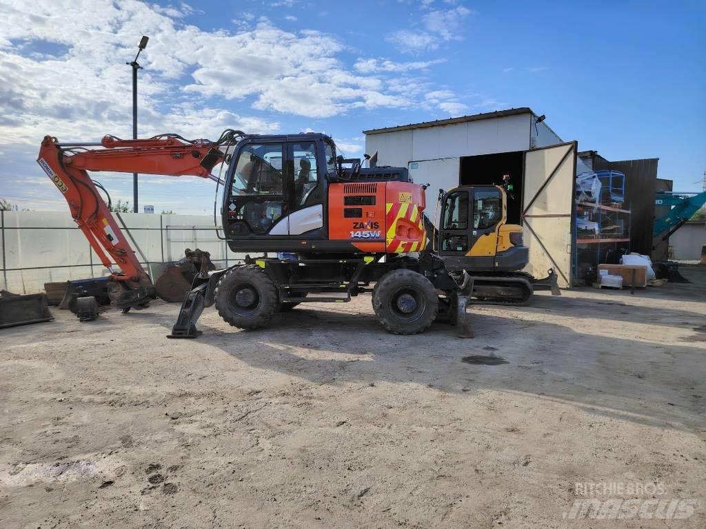 Hitachi ZX 145 Колёсные экскаваторы