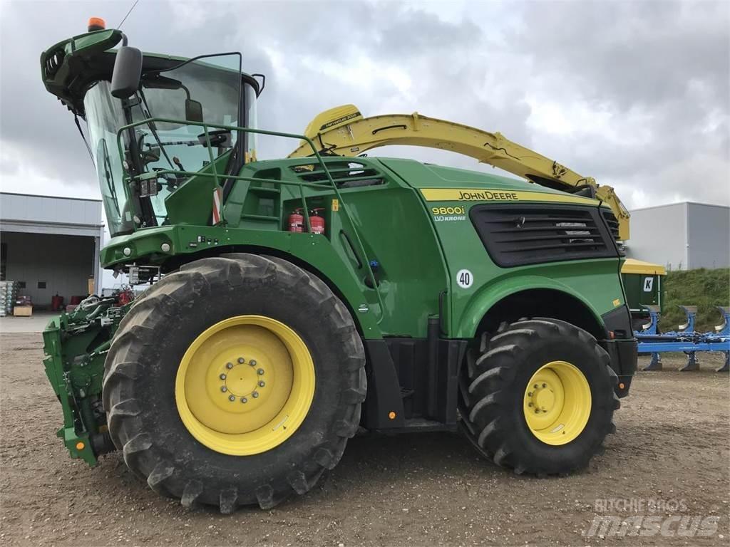 John Deere 9800i Самоходные кормоуборочные комбайны