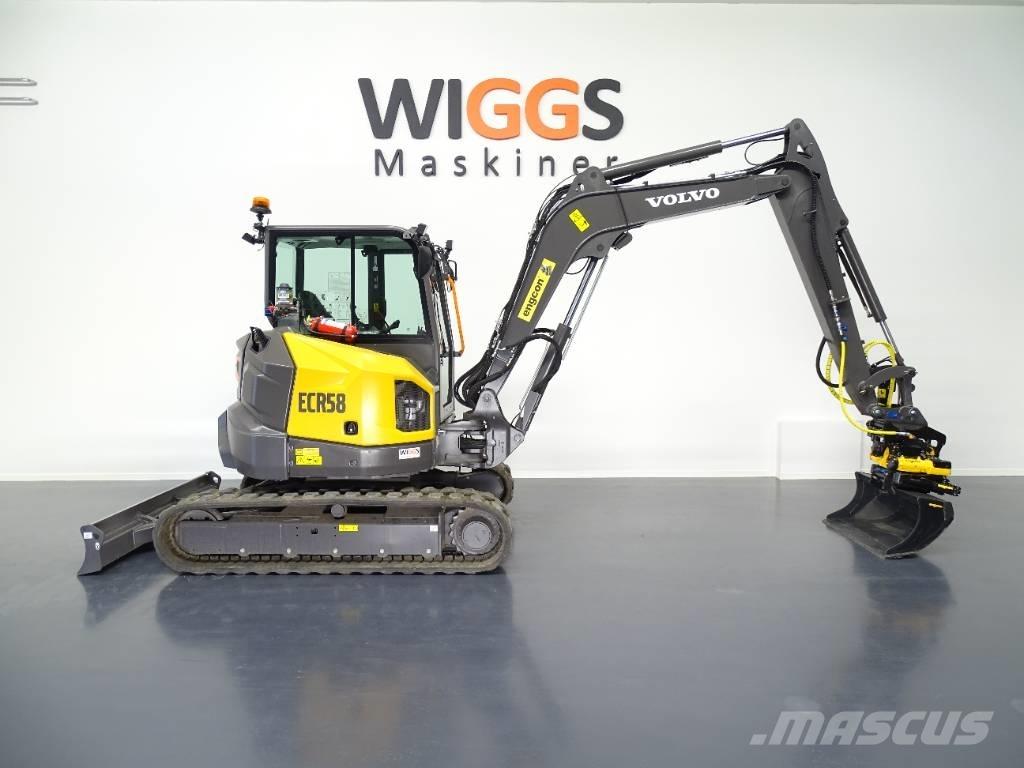 Volvo ECR58F Мини-экскаваторы