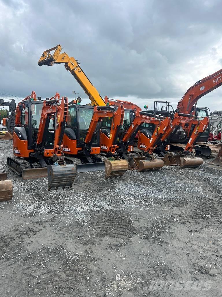 Hitachi ZX 26 U-6 Мини-экскаваторы
