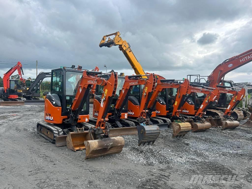 Hitachi ZX 26 U-6 Мини-экскаваторы