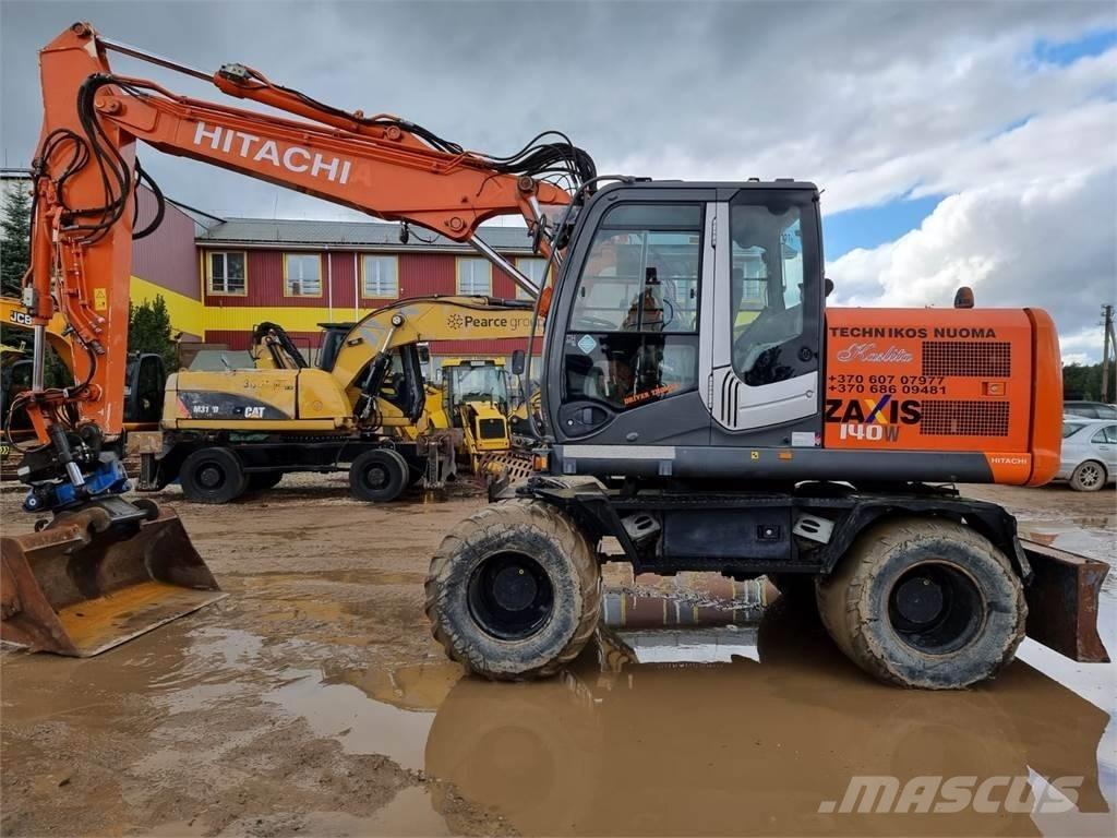 Hitachi ZX 140 W-3 Колёсные экскаваторы