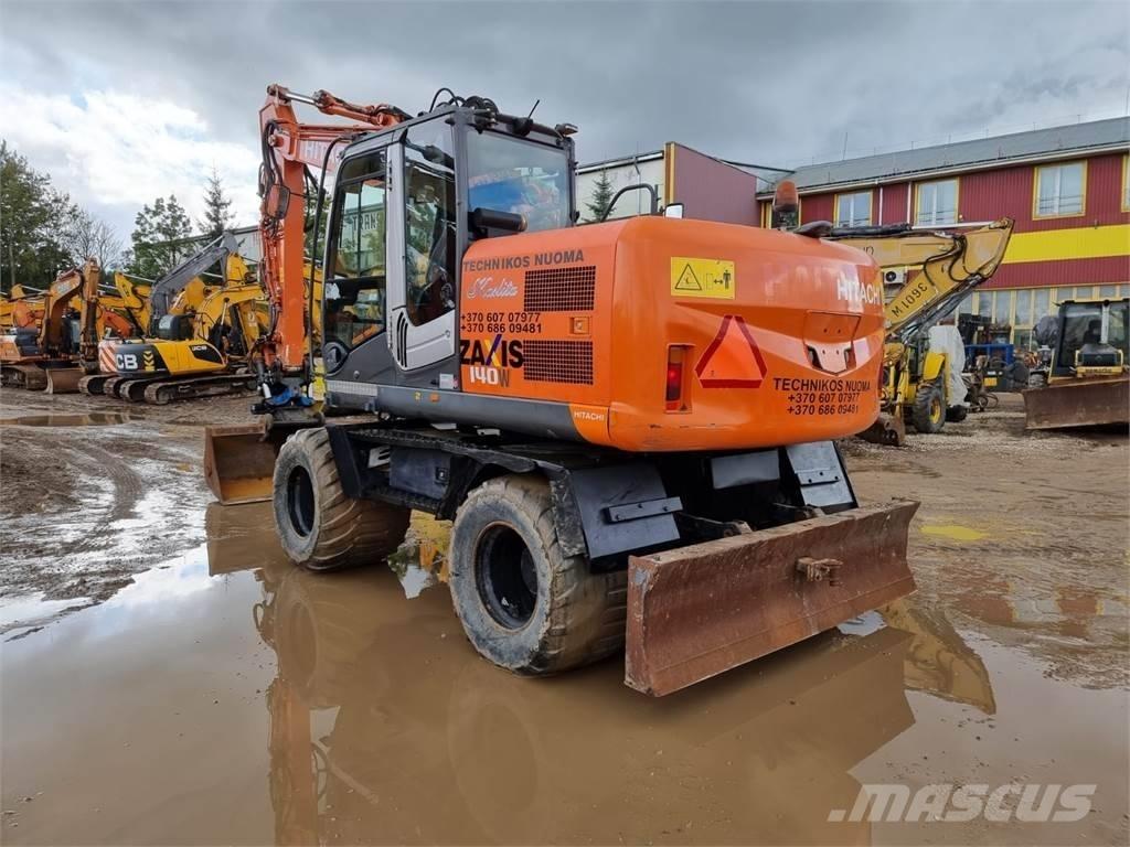 Hitachi ZX 140 W-3 Колёсные экскаваторы
