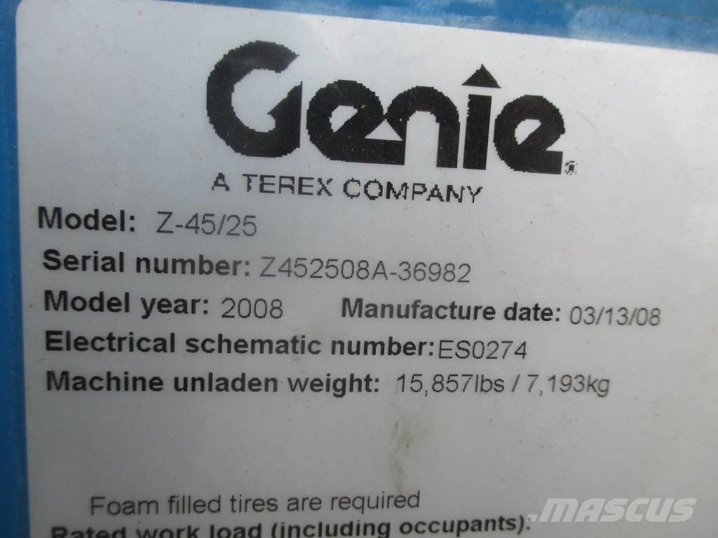 Genie Z 45/25 J DC Коленчатые подъемники