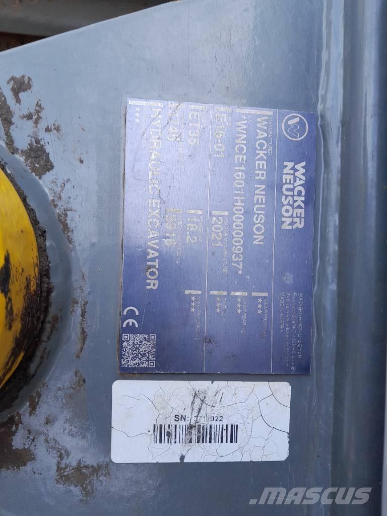 Wacker Neuson ET 35 Гусеничные экскаваторы