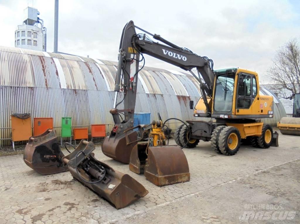 Volvo EW 140 B Колёсные экскаваторы