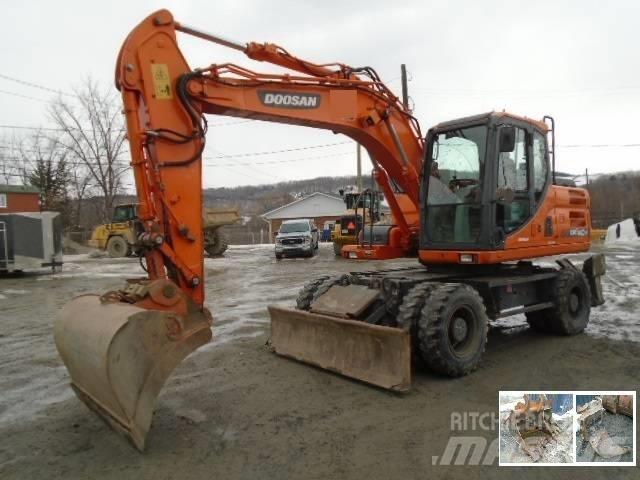 Doosan DX 140 W-3 Колёсные экскаваторы