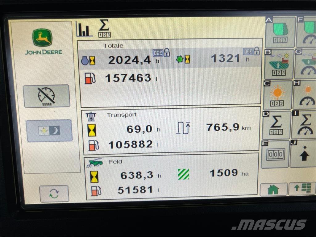 John Deere 9800i Прицепные кормоуборочные комбайны
