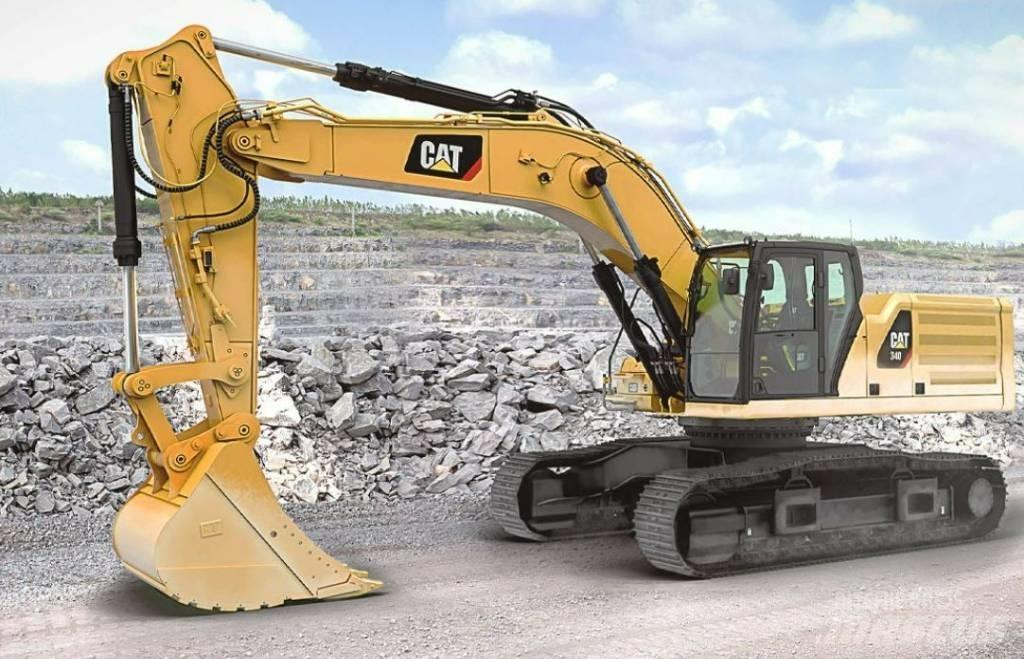 CAT 340 UTHYRES Гусеничные экскаваторы
