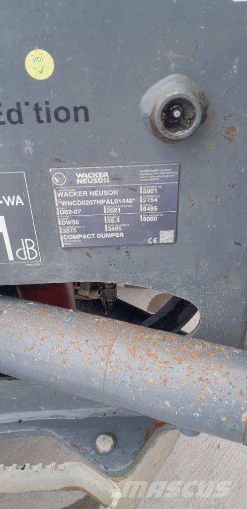 Wacker Neuson DW 50 Мини-самосвалы