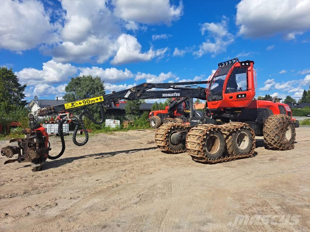 Komatsu 931 Харвестеры