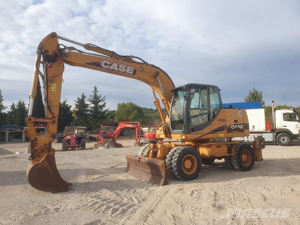 CASE WX 165 Колёсные экскаваторы