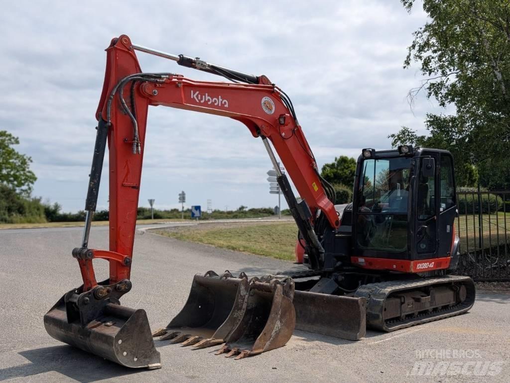 Kubota KX 080-4 Малые экскаваторы 7т-12т