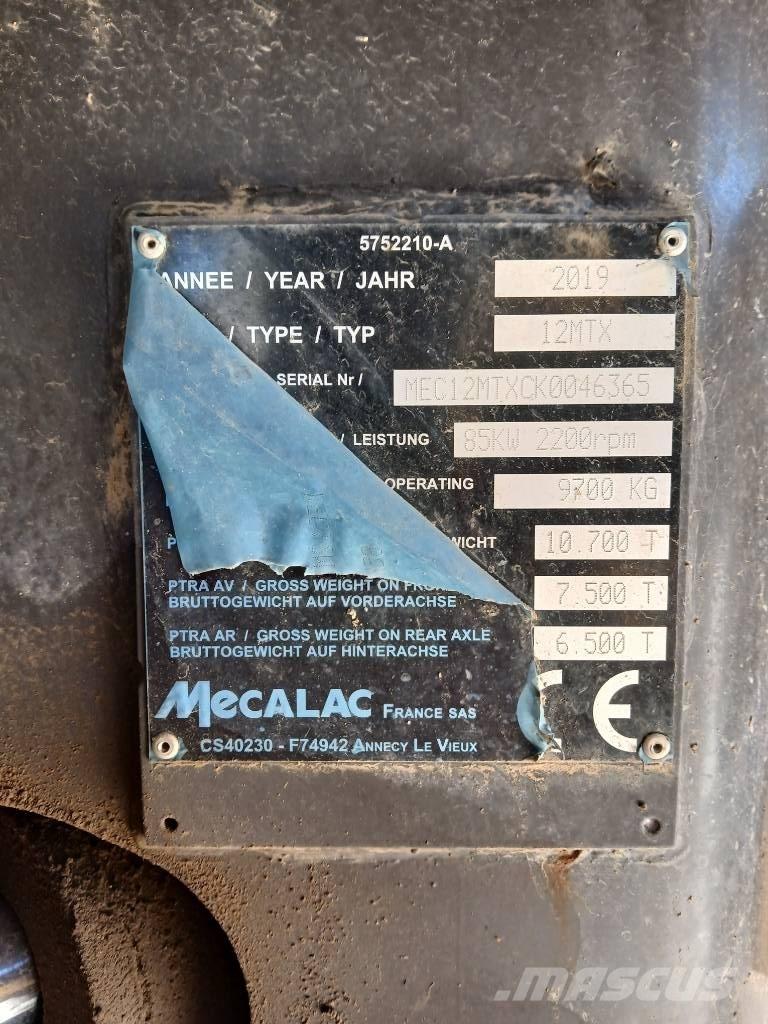 Mecalac 12 MTX Колёсные экскаваторы