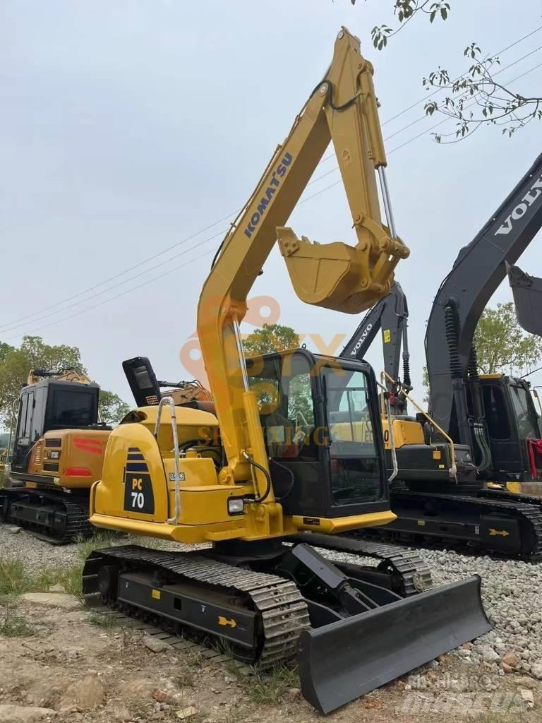 Komatsu PC 70 Малые экскаваторы 7т-12т