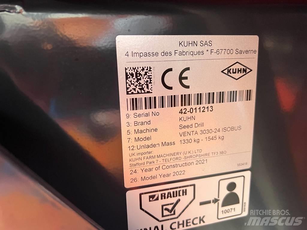Kuhn Venta 3030-24 Сеялки