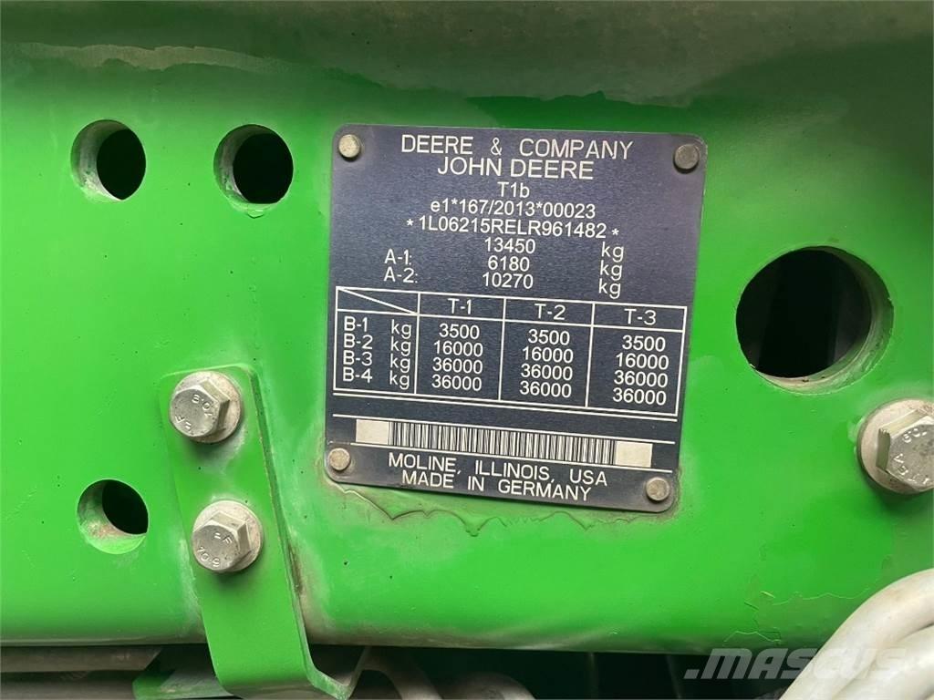 John Deere 6215R Трактора