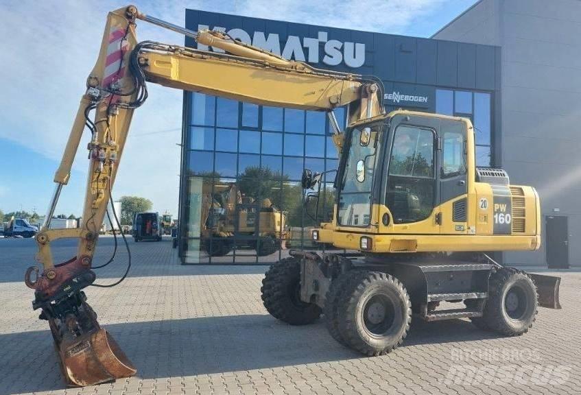 Komatsu PW160-8 Колёсные экскаваторы