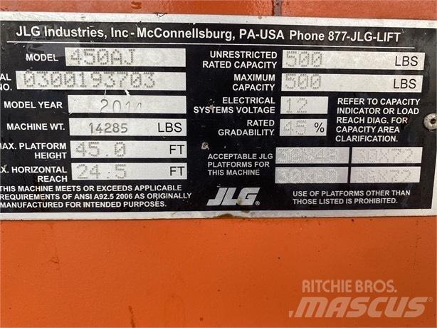 JLG 450 AJ Коленчатые подъемники