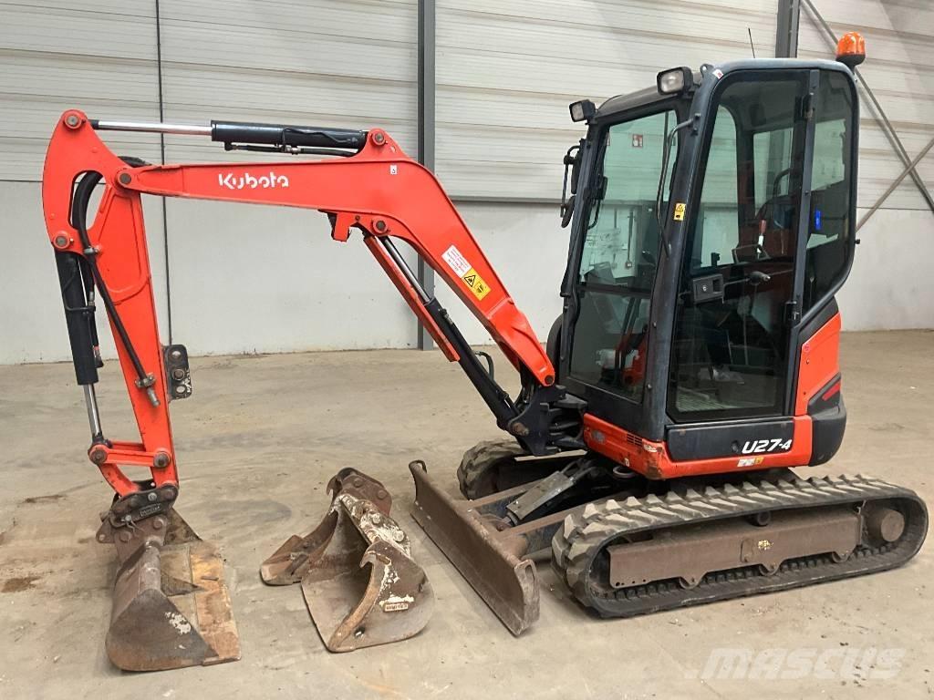 Kubota U 27-4 Мини-экскаваторы