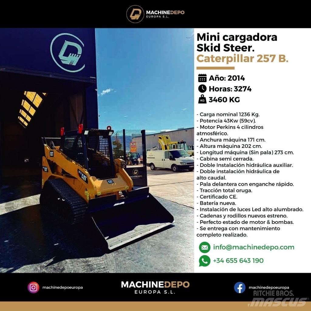 CAT 257 B Гусеничные фронтальные погрузчики