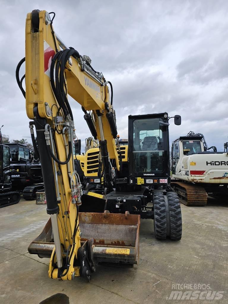 Yanmar B 95 W Колёсные экскаваторы