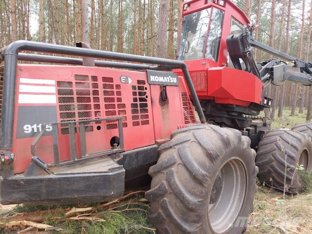 Komatsu 911.5 Харвестеры