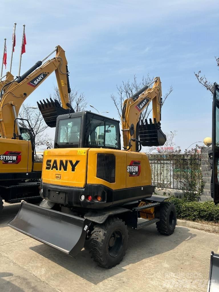 Sany SY65W Колёсные экскаваторы