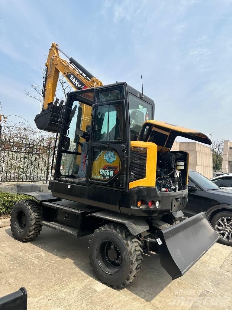 Sany SY65W Колёсные экскаваторы