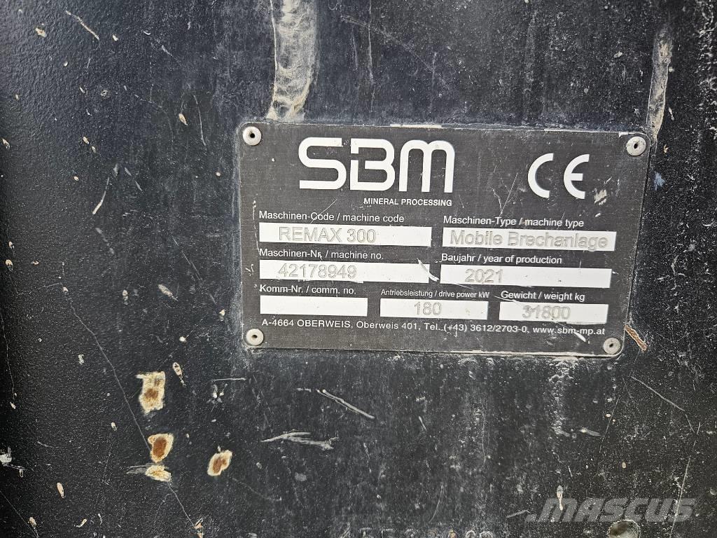SBM Remax 300 Мобильные дробилки