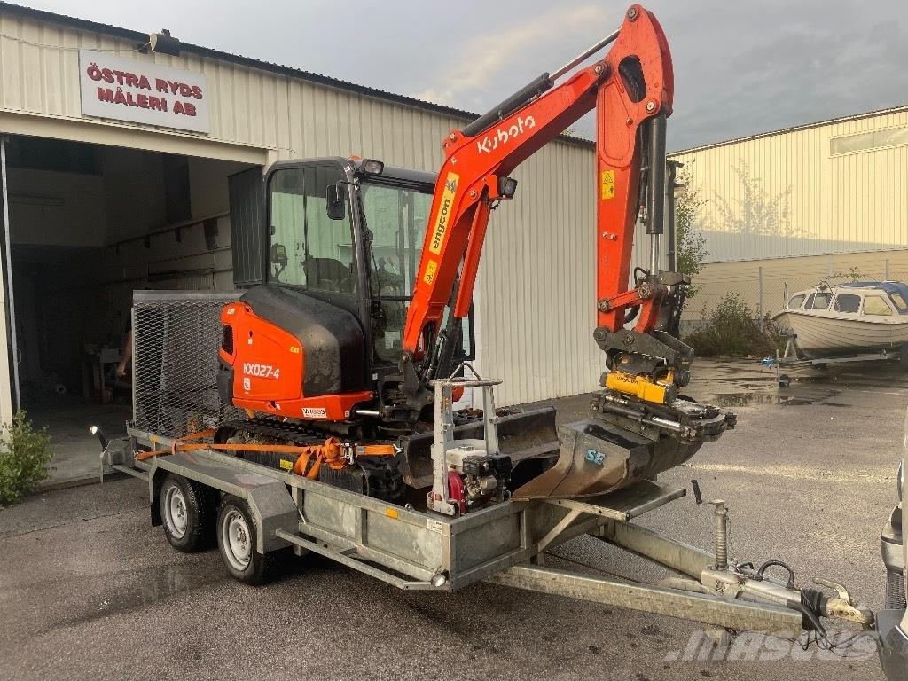 Kubota KX 027 Мини-экскаваторы